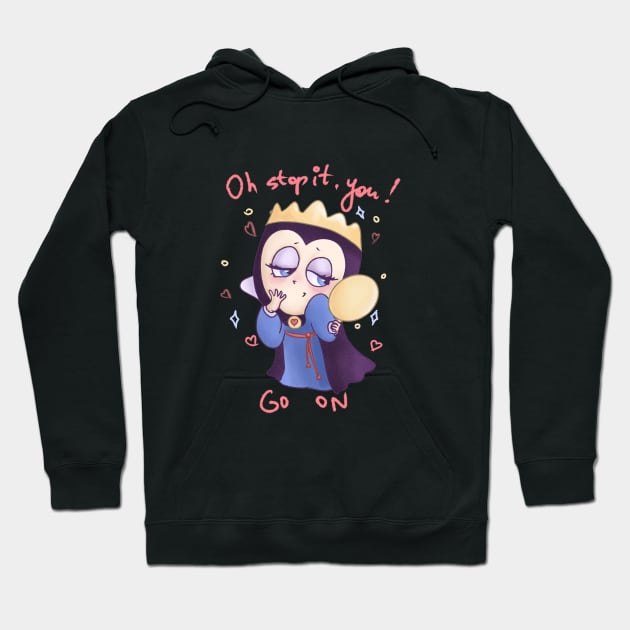 Cute Evil Queen Snow white Hoodie by ArtInPi